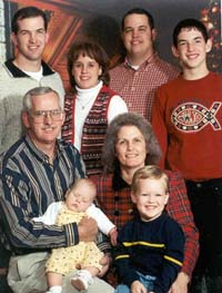 Harold Dean and Rena Vanderheiden and family