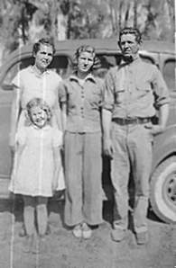 Louie and Priscilla (Crawford) Vanderheiden family